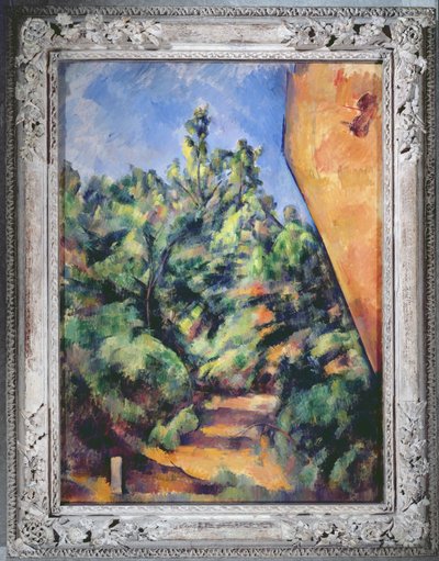 Red Rock, c.1895 by Paul Cézanne